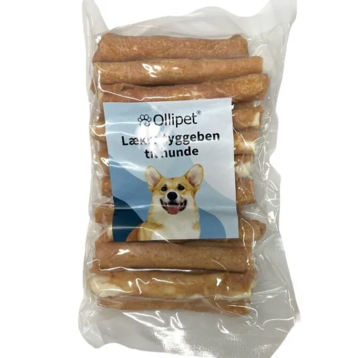 Ollipet Godbidder Og Gnaveben> Chicken Roll Tyggeben | 400g