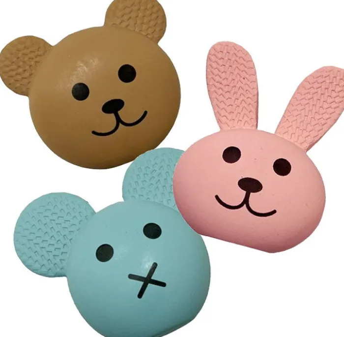 Ollipet Ollipet Hundelegetøj | Legetøj Til Hvalpe> Cute Animal Latex Balls