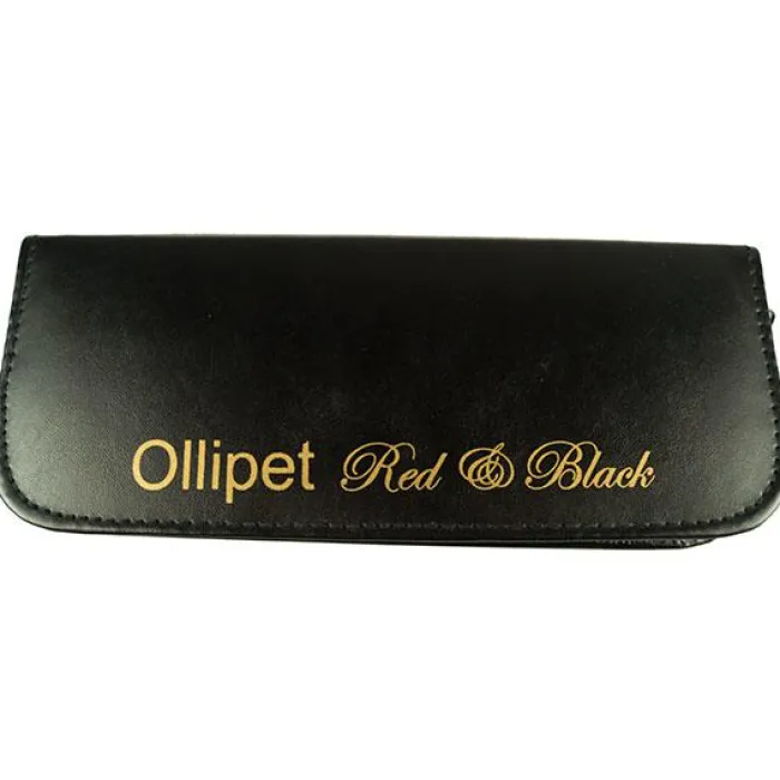 Ollipet Pelsplejeredskaber> Exclusive Saksesæt 6" | Red&Black