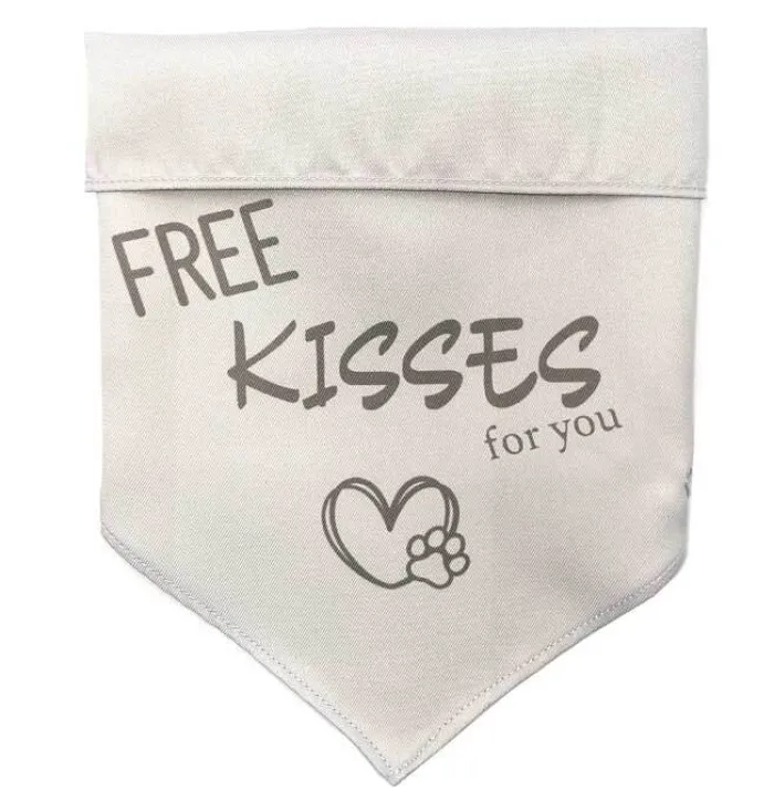 Ollipet Hundetøj> "Free Kisses" Bandana