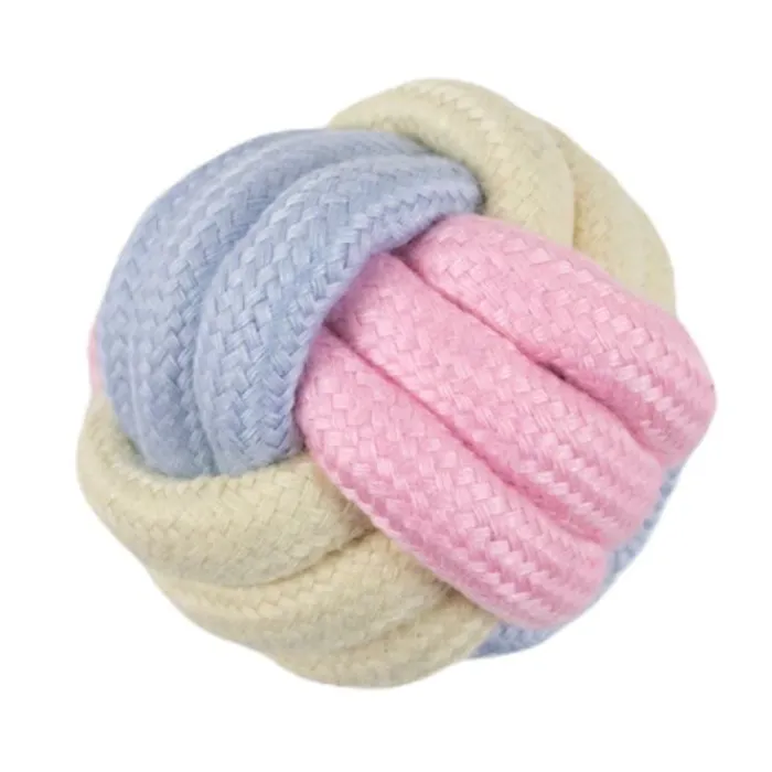 Ollipet Hvalpelegetøj | Ollipet Hundelegetøj> Macaron Chew Rope Ball