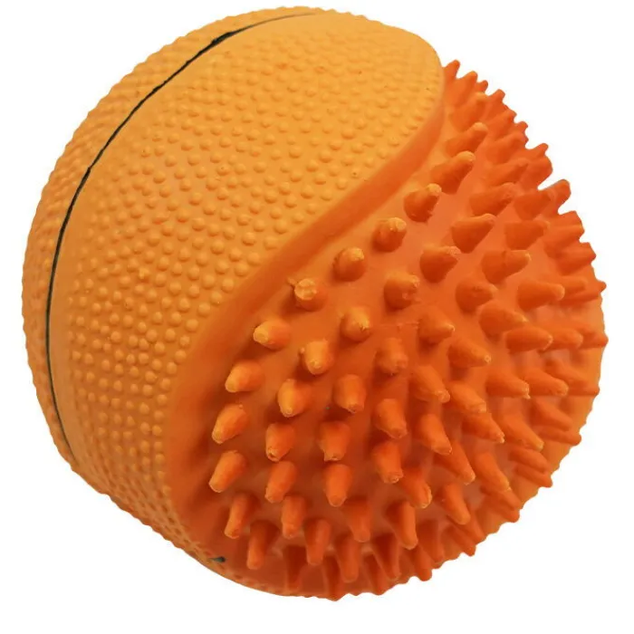 Ollipet Ollipet Hundelegetøj | Bolde> Natur Latex Basketbold