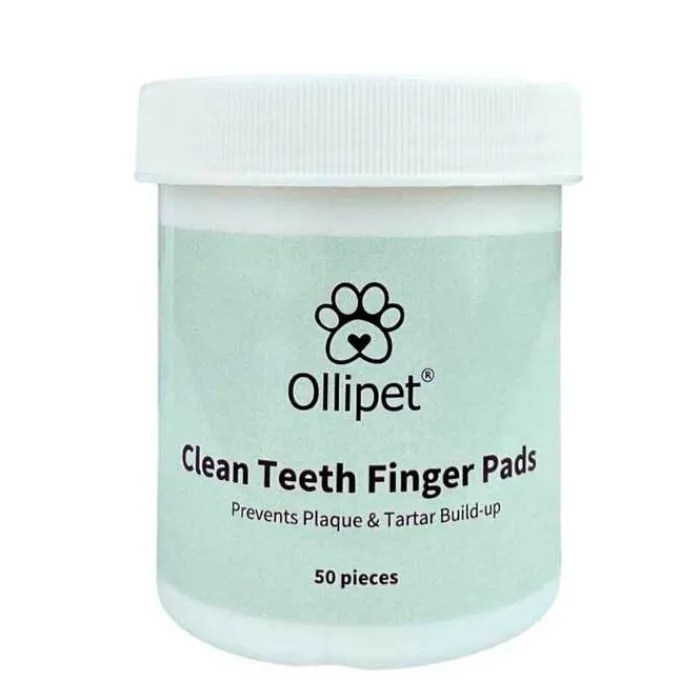 Ollipet Mund-, Øre- Og Øjenpleje> Pet Dental Finger Wipes