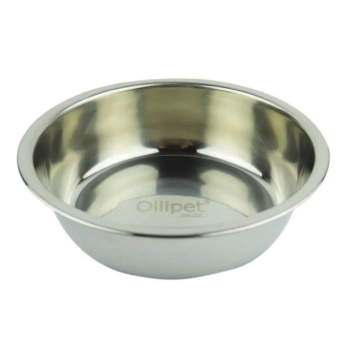 Ollipet Madskål Og Vandskål> Stainless Steel Pet Bowl