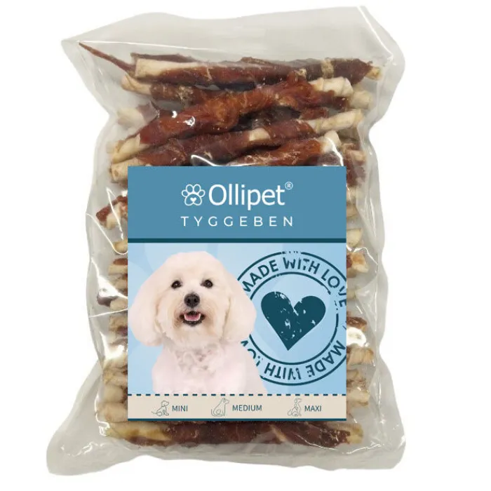 Ollipet Godbidder Og Gnaveben> Twisted Duck | 350g