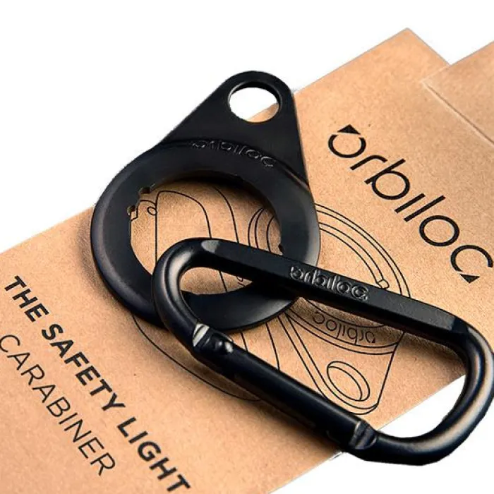 Orbiloc Led Lys Og Refleks> Karabinhage | Carabiner