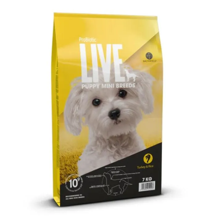 ProBiotic LIVE Hundefoder Hvalpefoder | Hundemad>ProBiotic LIVE Mini Breeds Puppy | Tørfoder