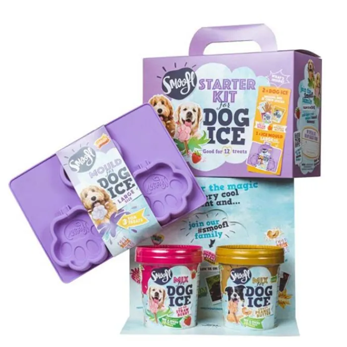 Smoofl Godbidder Og Gnaveben | Køleartikler> Hundeis Starterkit | Large | OUTLET