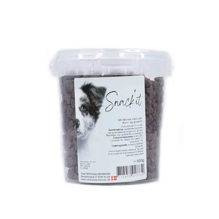 Snack'it Godbidder Og Gnaveben> Mini Bones Lam | 500g