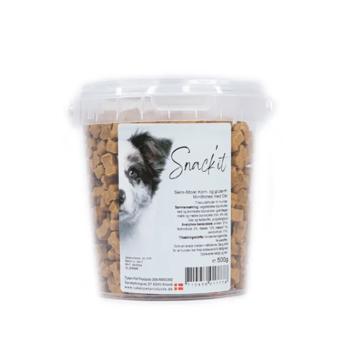 Snack'it Godbidder Og Gnaveben> Mini Bones Ost | 500g