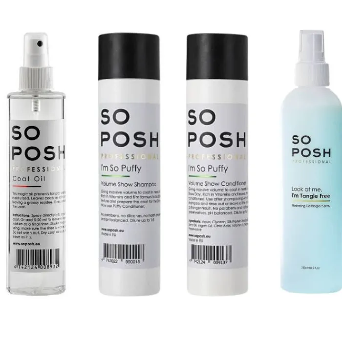 Cotonshoppen Hundeshampoo Og Hundebalsam>So Posh I'm So Puffy Sæt | Z1