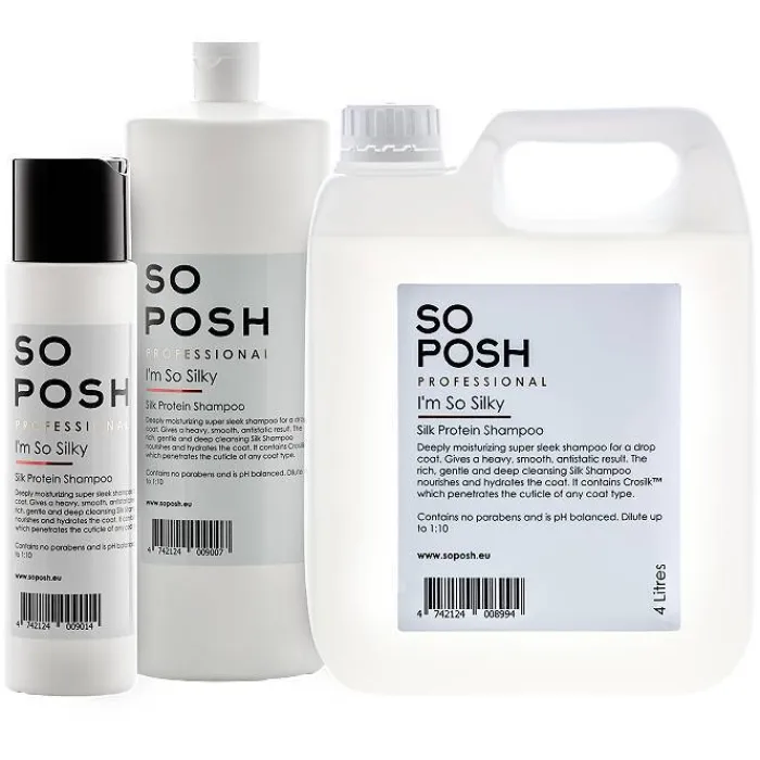 So Posh Hundeshampoo Og Hundebalsam> Professional I'm So Silky Shampoo