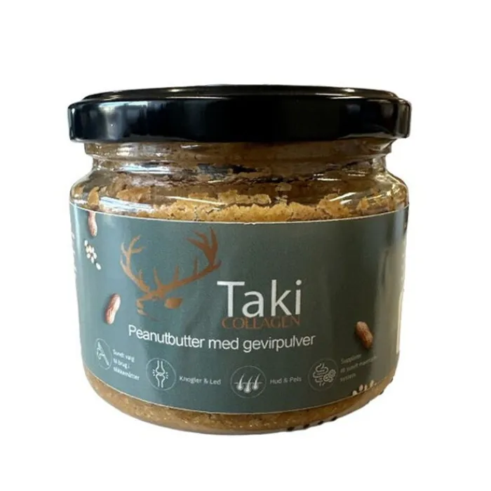 Cotonshoppen Fodertilskud>Taki Collagen, Peanutbutter M. Gevirpulver | 300g