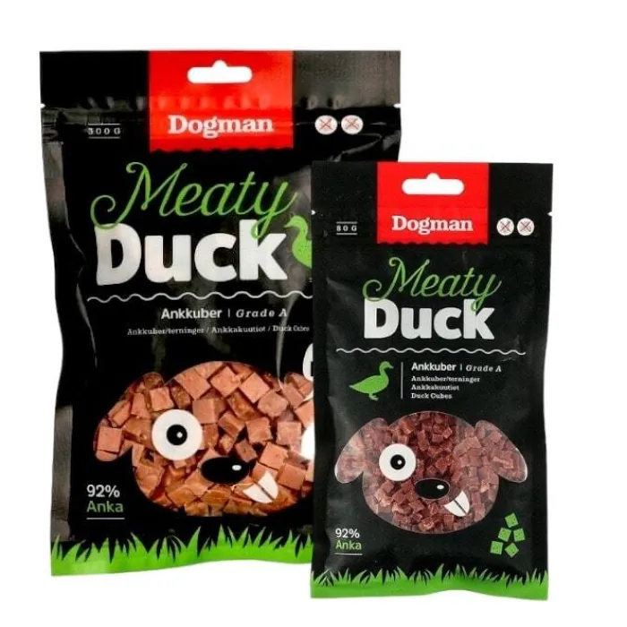 Dogman Hvalpegodbidder Og Gnaveben | Godbidder Og Gnaveben>Tiny Meaty Duck Cubes | Fra 80g