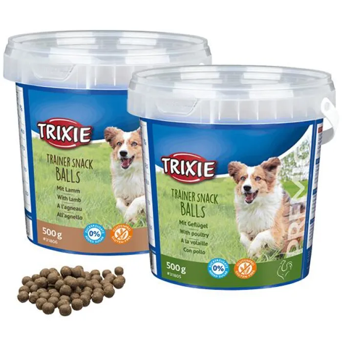 Trixie Godbidder Og Gnaveben>Trainer Snack Balls 500g |