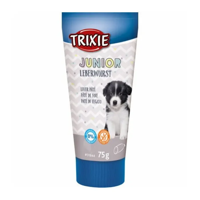 Trixie Godbidder Og Gnaveben | Hundemad> Junior Leverpølse | 75g