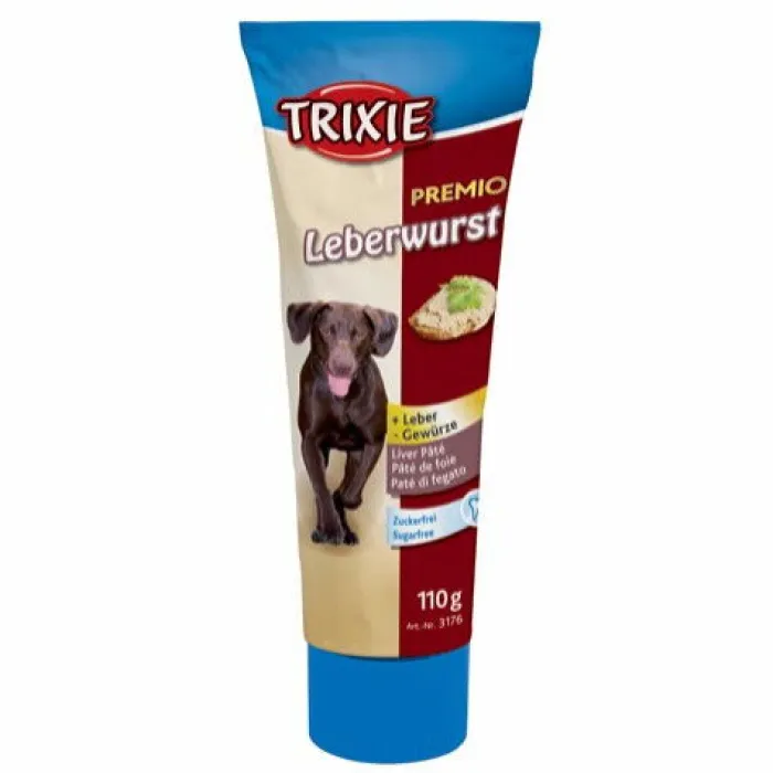 Trixie Godbidder Og Gnaveben | Hundemad> PREMIO Lever Paté | 110g