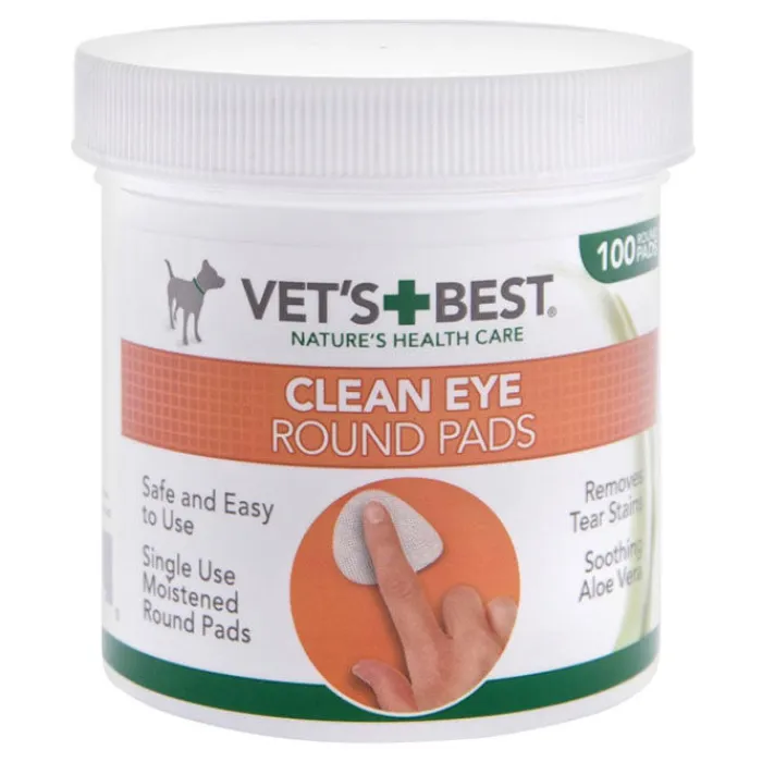 Vets Best Mund-, Øre- Og Øjenpleje> Clean Eye | Vatrondeller Til øjenpleje