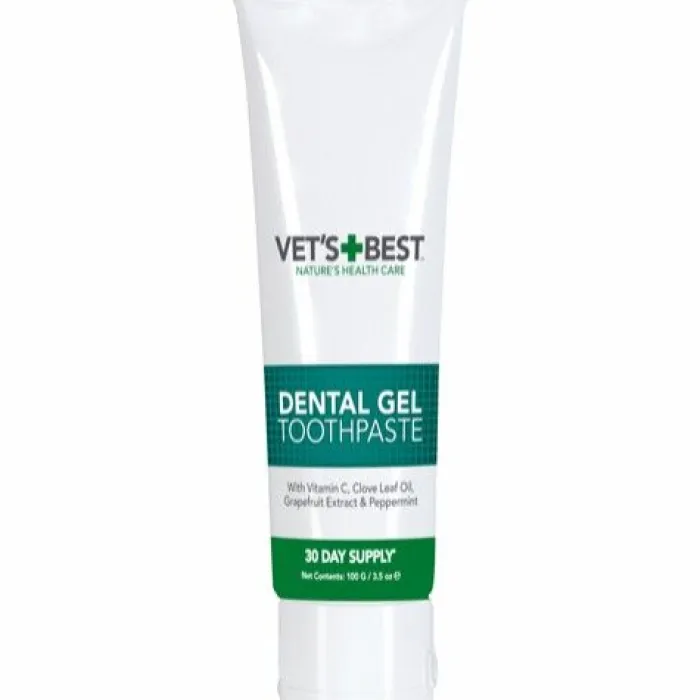 Vets Best Mund-, Øre- Og Øjenpleje>Vet's+Best Dental Gel | M. Tandbørste