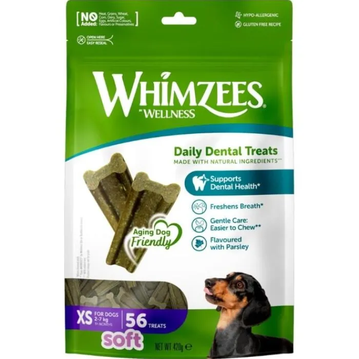 Whimzees Godbidder Og Gnaveben> Soft Til Hunde | 420g