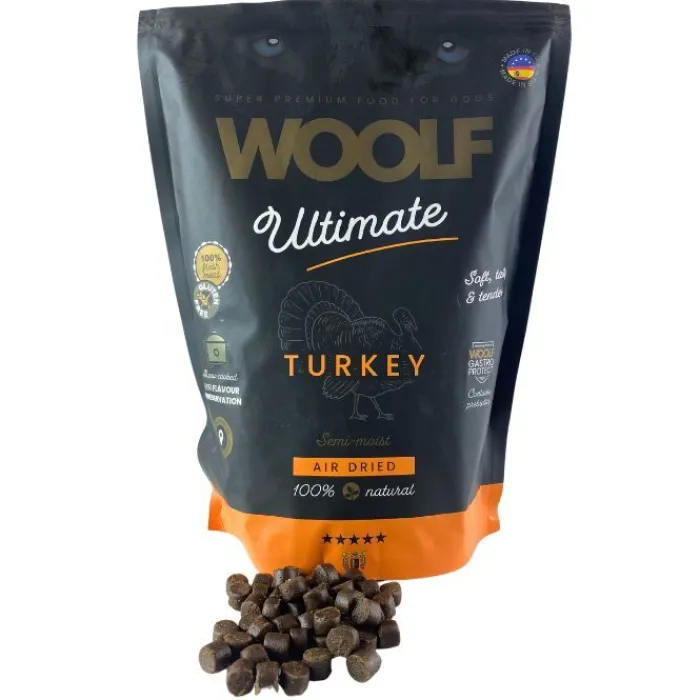 WOOLF Godbidder Og Gnaveben> Ultimate, Kalkun | 1kg